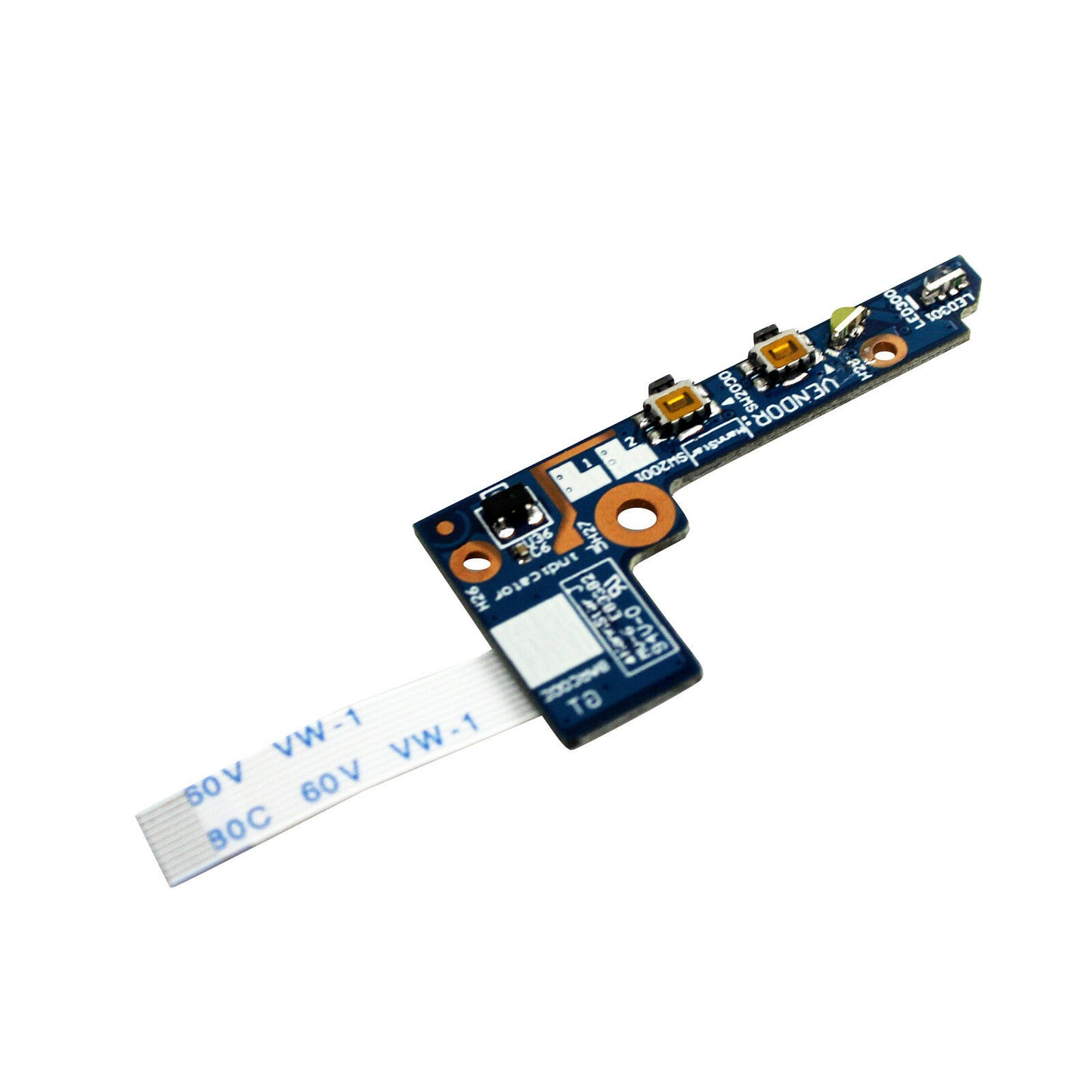 Lenovo NS-A201 New Power Button Board with Cable Yoga 2 11 20332 20428 43508112001 90005666 NBX00019Q00