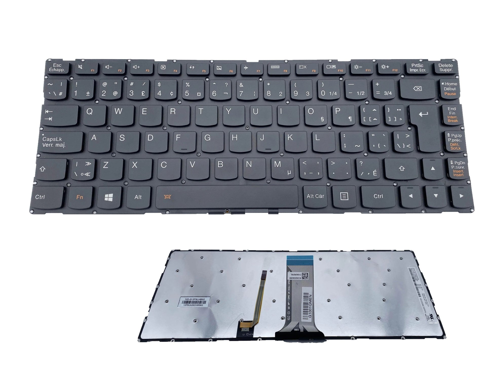 Lenovo SN20G62999 New Keyboard CA Backlit 100S-14IBR 500S-14ISK 300S-14ISK 102-013P9LHB02