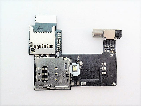 Motorola Moto G 2 2nd Gen G2 XT1068 XT1069 1 SIM Version Only 1 SD Card Reader Flash Slot Holder Flex Cable No Chip