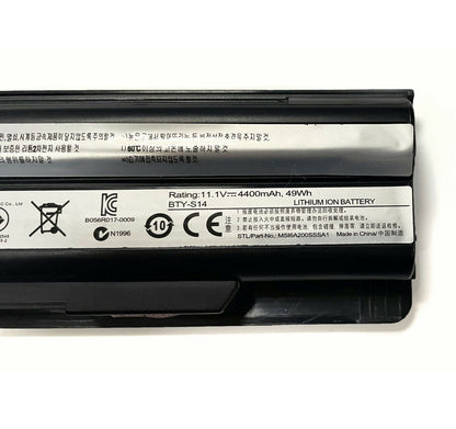 MSI BTY-S14 Battery FX610 FR620 FX620 FR700 FX700 GE60 GP60 GE620 GE70 BTY-S15 40029150 40029231 40029683