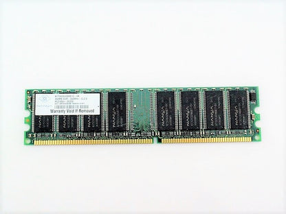 Nanya NT256D64S88B1G-6K Ref Memory RAM DIMM 256MB PC2700U 333Mhz CL2.5