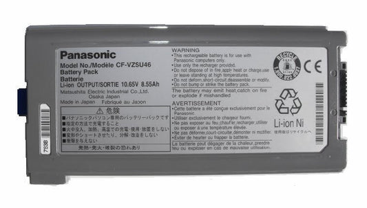 Panasonic CF-VZSU80U New Genuine Battery Pack 6-Cell ToughBook CF-C2 CF-VZSU82U CF-VZSU83U