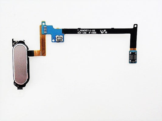 Samsung Galaxy Note 4 N9100 N9106 N910A Gold Home Button Flex Cable