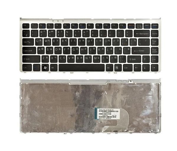 Sony 148084192 New Keyboard US English with Silver Frame VAIO VGN-FW 148084121