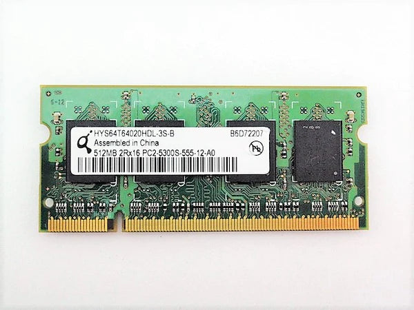 Toshiba K000048050 Memory 512MB SODIMM HYS64T64020HDL-3S-B