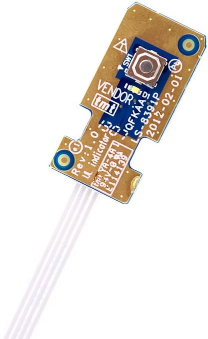 Toshiba LS-8391P New Power Button Board Satellite P850 P855 P855D 45NZI51L01