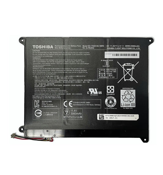 Toshiba PA5214U-1BRS New Genuine Battery Portege Z20T-B Z20T-C WT20-B PA5214U-1BAS G71C000JQ110
