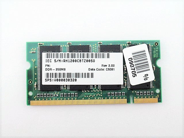 Toshiba V000020700 Memory 256MB SODIMM PC2700 266M M470L3224FT0-CB3