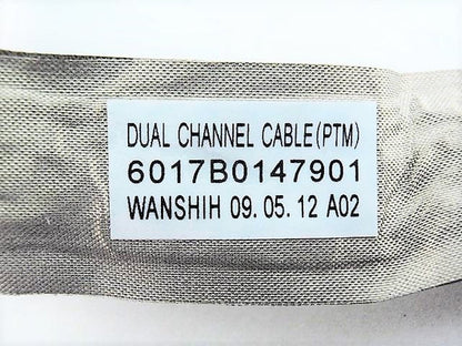 Toshiba New LCD LED Display Video Screen Cable No Camera Dual Channel   Satellite A300 A300D A305 A305D A310 6017B0147901 V000120190