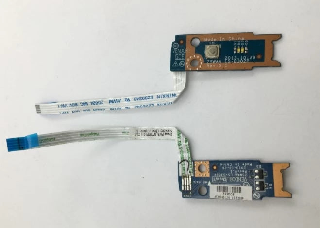 Toshiba V000320220 New Power Button Board Satellite C55-A C55T-A 6017B0424001 6050A2567301